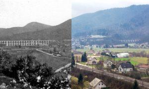 Pogledi, ki kažejo spremembe prostora in stavb v dveh stoletjih 2